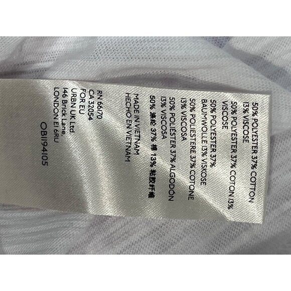 We The Free Women’s White Ruched Sleeve Long Sleeve Top XS - Picture 9 of 11